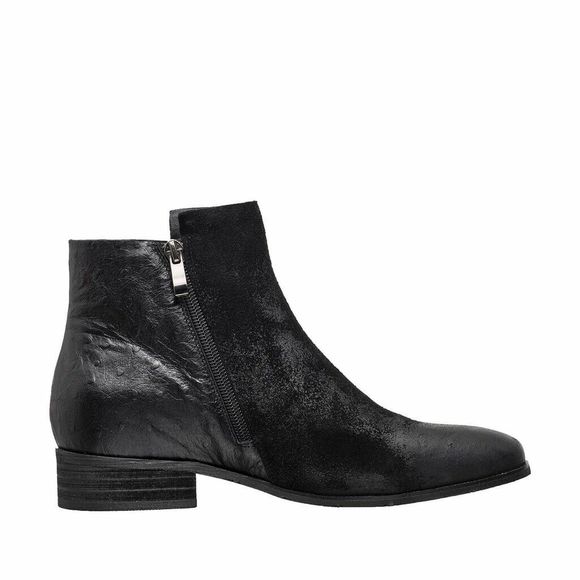 Anthropologie Antelope L04 Caddie Ankle Boots Bootie Black Sz 39 / 8.5 NEW $219 - Picture 2 of 4